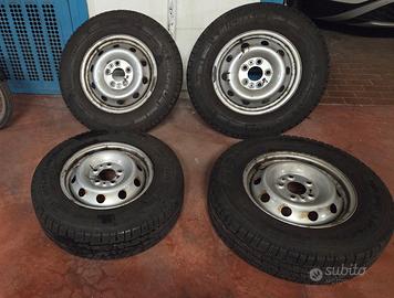 Ruote complete furgone/camper Michelin invernali