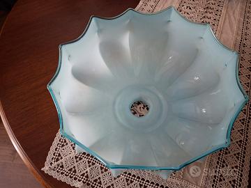 coppa vetro antico x lampadario