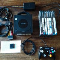 Gamecube con giochi e memory card 251