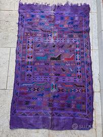 Coppia di tappeti marocchini annodati a mano 