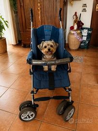 Passeggino per cani taglia S/M (adattato)