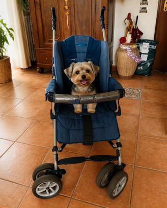 Passeggino per cani taglia S/M (adattato)