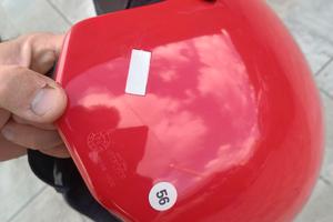 Casco Jet Kiwi anni 70 moto nos vespa