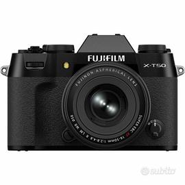 Fujifilm X-T50 + XC 16-50 Black - NUOVO