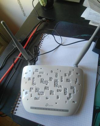 Modem Router VDSL TP-LINK 300 MBPS Wi-Fi N300 USB