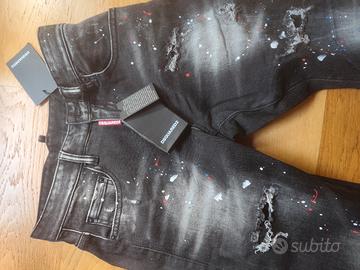 pantaloni dsquared quasi usati