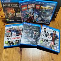 Lotto di 6 giochi per Ps vita in italiano