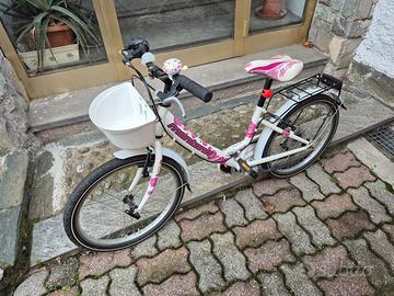 Bicicletta bambina diam.20 con cambi marcia
