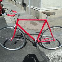 Bici Bianchi scatto fisso anni 70 vintage