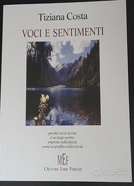 Libro Poesie Voci e Sentimenti NUOVO con Autografo