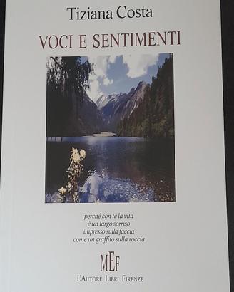 Libro Poesie Voci e Sentimenti NUOVO con Autografo