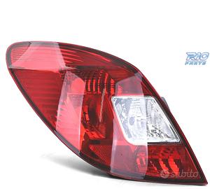 FANALE SINISTRO OPEL CORSA D 06- ROSSO BIANCO