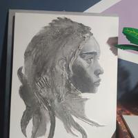 dipinto trono di spade daenerys targaryen