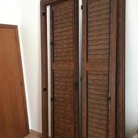 Anta in pvc effetto legno