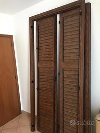 Anta in pvc effetto legno