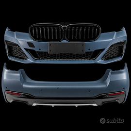 BMW 5 G30/31 Kit Paraurti Ant/Post/Minigonne Pacch