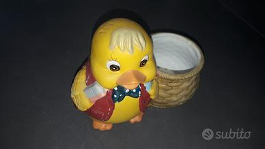 Porta vaso, contenitore, in polvere di marmo