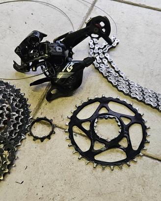 gruppo completo monocorona mtb
