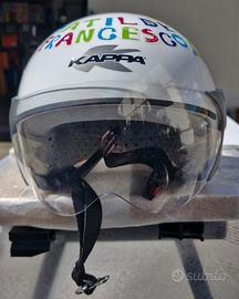 casco jet moto per bambini
