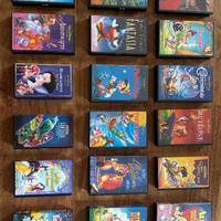 Video cassette VHS dei classici Walt Disney