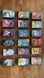 Video cassette VHS dei classici Walt Disney
