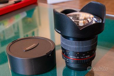 Samyang 14mm per reflex Nikon