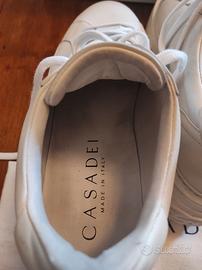 Sneaker pelle bianca