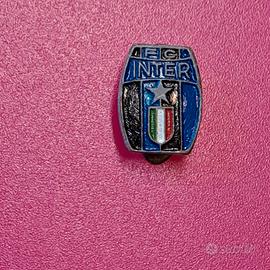 Smaltato Rarità Spilla vintage Inter FC rarissimo
