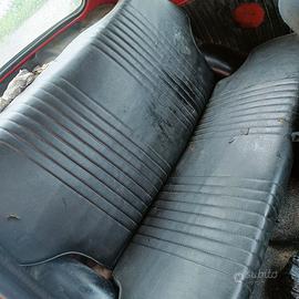 Fiat 500 Lusso rossa d'epoca 1970