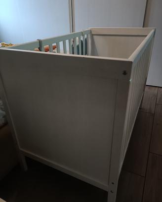 Lettino bianco Ikea 60 x120 cm