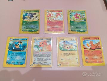 Pokémon Lotto carte vintage set Expedition