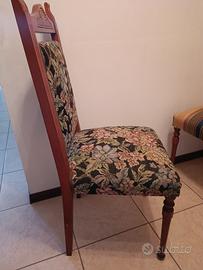Sedie stile liberty