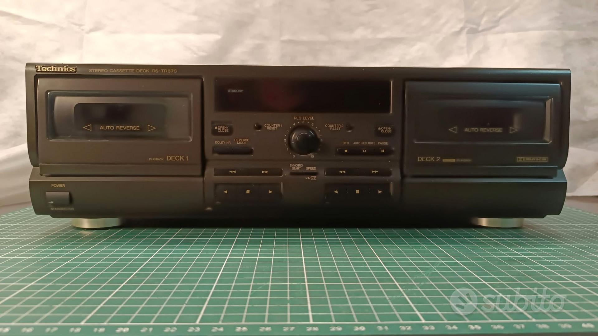 Technics RS-TR373 doppia piastra a cassette - Audio/Video In vendita a ...