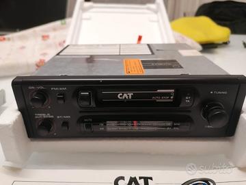Autoradio a cassette CAT S-808 AM/FM Vintage