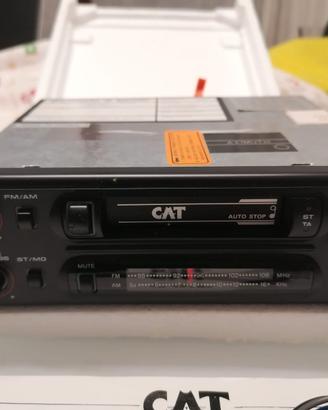 Autoradio a cassette CAT S-808 AM/FM Vintage