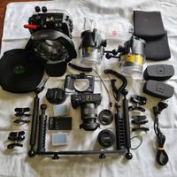 Kit Fotosub Canon M3 + 11/22mm + 22mm