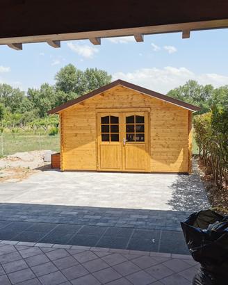Casetta Blockouse da giardino