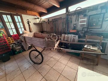 carretto storico da ristrutturare 
