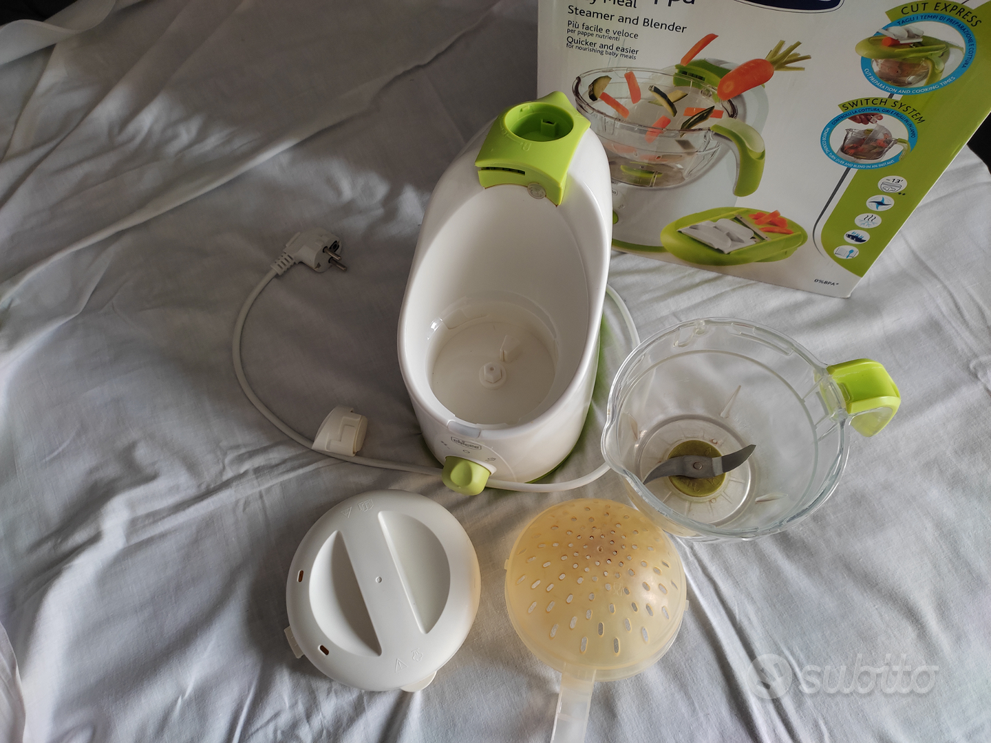 Cuocipappa Chicco Easy Meal 4 in 1 - Tutto per i bambini In vendita a Napoli