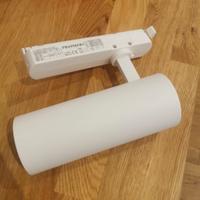 N. 3 Fari LED 30W per Binario Monofase  Bianco