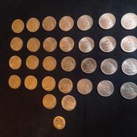 MONETE 500 LIRE ARGENTO (UNITÀ D'ITALIA)  + DRACMA