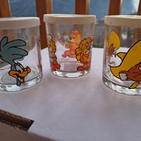 Lotto 14 Bicchieri Vintage anni 90  Ferrero & Yoga