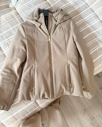 Giacca corta Yes Zee beige taglia XS