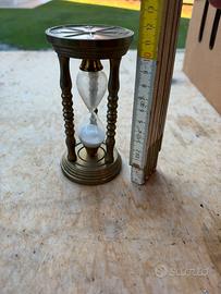 Clessidra vintage anji 60/70 ottone