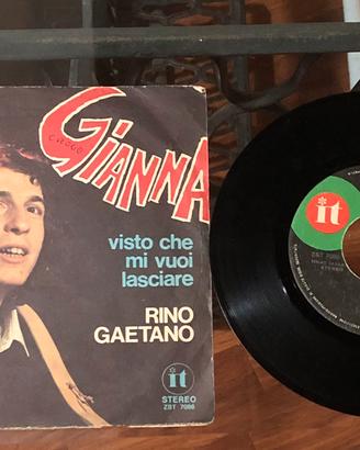Disco 45 giri Rino Gaetano