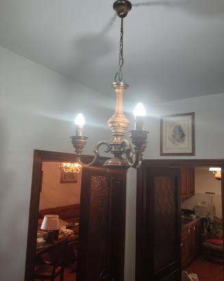 lampadario da corridoio anni 80