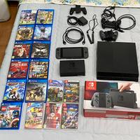 PlayStation 4 e Nintendo switch 1