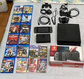 PlayStation 4 e Nintendo switch 1