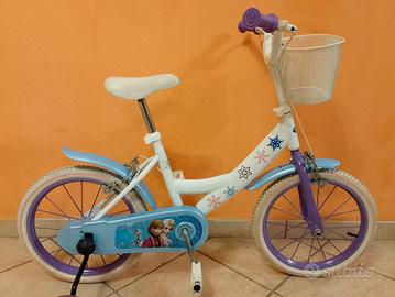Bici bimba misura 16 Disney Frozen 
