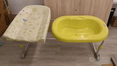 fasciatoio + vaschetta bagnetto Bagno Time Brevi